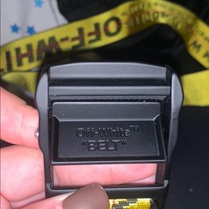 AUTHENTIC Long OFF WHITE BELT